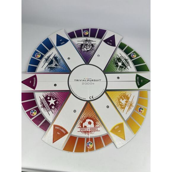 Trivial Pursuit 2000s COMPLETE 2016 Hasbro Gaming Pop Culture Collectible Game - Picture 7 of 11